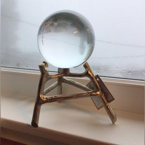Glass magic ball